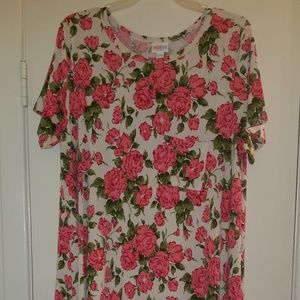 LulaRoe Carly Dress floral